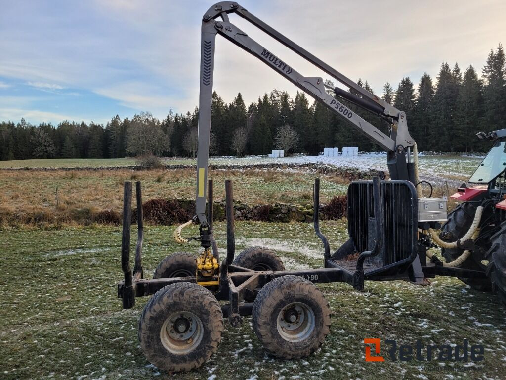 Skogsvagn Huggarvagn med kran Trejon Multiforest MF90 - Landmaschine: das Bild 4 Skogsvagn Huggarvagn med kran Trejon Multiforest MF90 - Landmaschine: das Bild 4