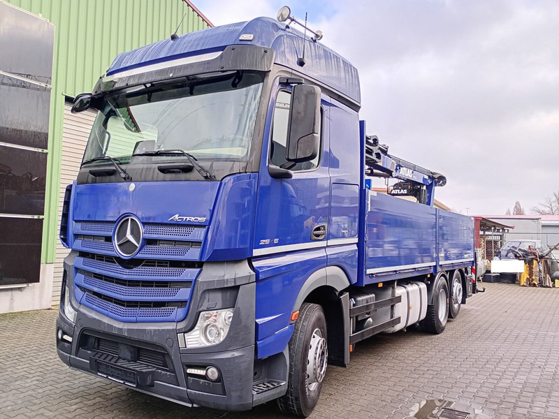 Mercedes-Benz 2545 mit Kran 6X2 Euro6 Atlas 170.2 10,8m Kran - Pritsche LKW, Autokran: das Bild 2 Mercedes-Benz 2545 mit Kran 6X2 Euro6 Atlas 170.2 10,8m Kran - Pritsche LKW, Autokran: das Bild 2