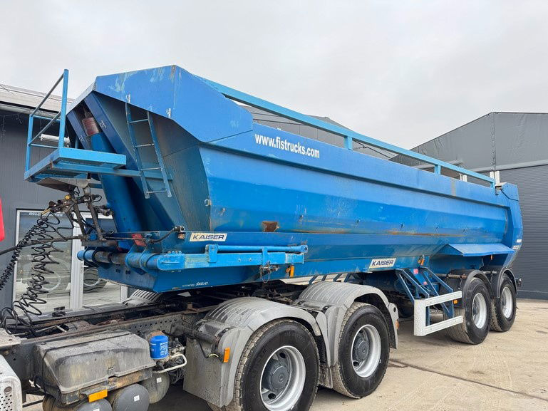 Kaiser Robuste 2 axle tipper trailer - hydr. back - Kipper Auflieger: das Bild 1 Kaiser Robuste 2 axle tipper trailer - hydr. back - Kipper Auflieger: das Bild 1