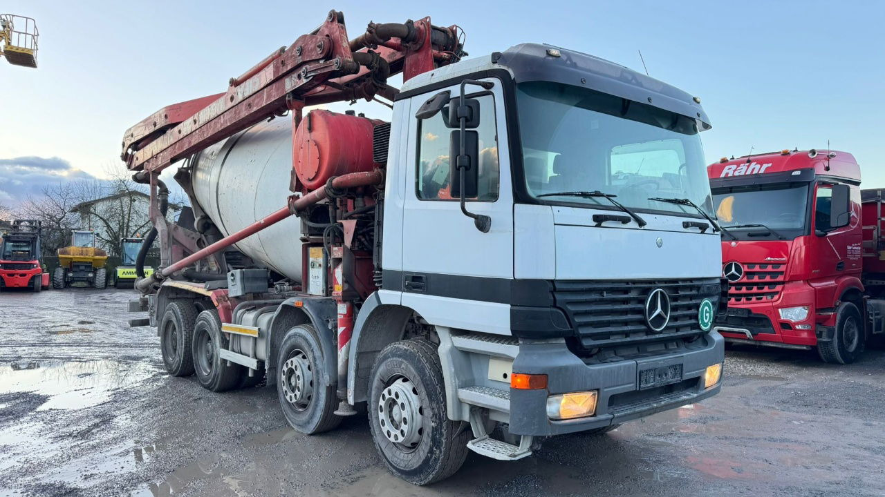 Mercedes-Benz Actros 4140 mixer cifa 9m3 - Cifa pump - 25M - Fahrmischerbetonpumpe: das Bild 3 Mercedes-Benz Actros 4140 mixer cifa 9m3 - Cifa pump - 25M - Fahrmischerbetonpumpe: das Bild 3