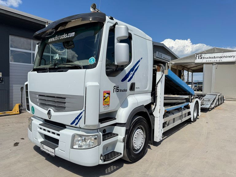 Renault Premium 460 4x2 LKW transporter + rolfo trailer - Autotransporter LKW: das Bild 1 Renault Premium 460 4x2 LKW transporter + rolfo trailer - Autotransporter LKW: das Bild 1