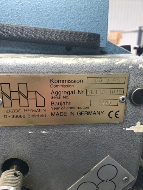 Herzog & Heymann Model KL 112-8-4-FBS - Falzmaschine: das Bild 3 Herzog & Heymann Model KL 112-8-4-FBS - Falzmaschine: das Bild 3