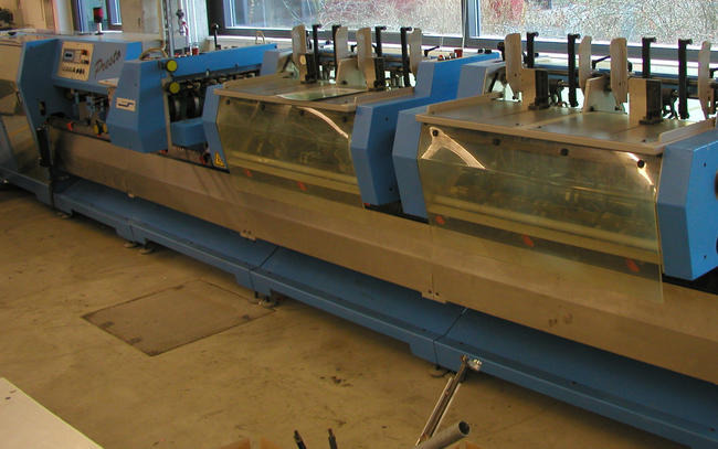 Muller Martini Presto Saddle Stitcher - Druckmaschine: das Bild 3 Muller Martini Presto Saddle Stitcher - Druckmaschine: das Bild 3