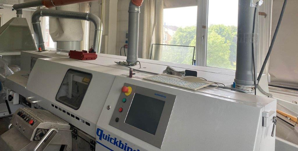 Perfect Binder Wohlenberg Quickbinder with Hotmelt, PUR and Gazing unit - Bindemaschine: das Bild 3 Perfect Binder Wohlenberg Quickbinder with Hotmelt, PUR and Gazing unit - Bindemaschine: das Bild 3