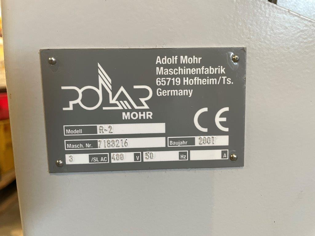 Polar Mohr half format automatic jogger Polar R-2 - Druckmaschine: das Bild 2 Polar Mohr half format automatic jogger Polar R-2 - Druckmaschine: das Bild 2