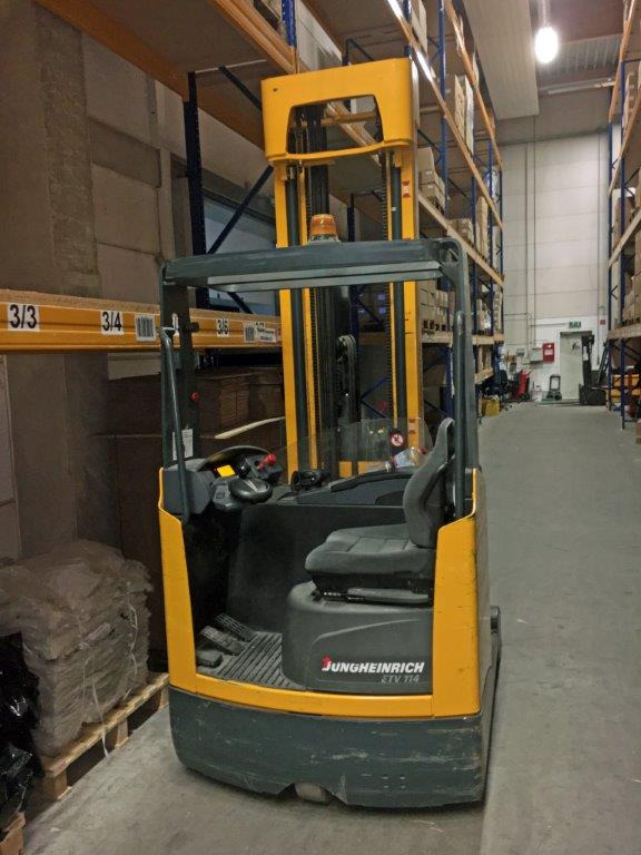 Reach truck Jungheinrich ETV 114 - Schubmaststapler: das Bild 4 Reach truck Jungheinrich ETV 114 - Schubmaststapler: das Bild 4