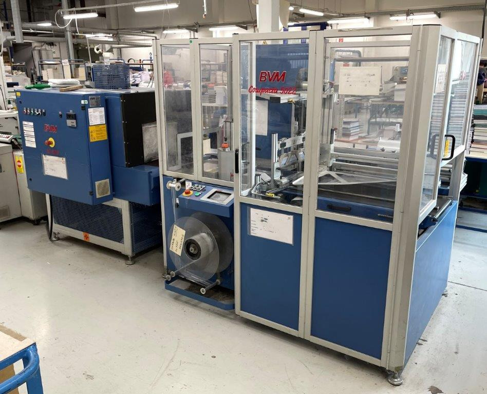 Series packer BVM Compacta 5022 with shrink tunnel SC 4530 - Verpackungsmaschine: das Bild 1 Series packer BVM Compacta 5022 with shrink tunnel SC 4530 - Verpackungsmaschine: das Bild 1