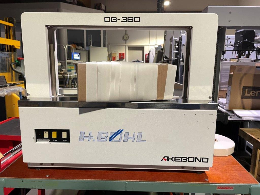Table - banding machine Akebono OB 360 - Verpackungsmaschine: das Bild 1 Table - banding machine Akebono OB 360 - Verpackungsmaschine: das Bild 1