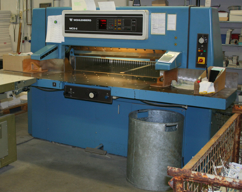 Wohlenberg 115 MCS-2 cutting machine - Papierschneidemaschine: das Bild 1 Wohlenberg 115 MCS-2 cutting machine - Papierschneidemaschine: das Bild 1