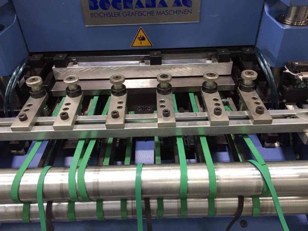 Druckmaschine inline bridge die-cutting machine with feeder and stripping station BOGRAMA BSM 450 basic + UEB 550A + FR550 Servo C: das Bild 7 Druckmaschine inline bridge die-cutting machine with feeder and stripping station BOGRAMA BSM 450 basic + UEB 550A + FR550 Servo C: das Bild 7