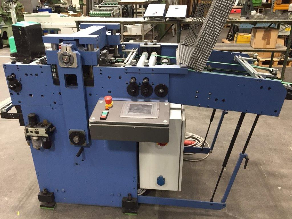 Druckmaschine inline bridge die-cutting machine with feeder and stripping station BOGRAMA BSM 450 basic + UEB 550A + FR550 Servo C: das Bild 8 Druckmaschine inline bridge die-cutting machine with feeder and stripping station BOGRAMA BSM 450 basic + UEB 550A + FR550 Servo C: das Bild 8