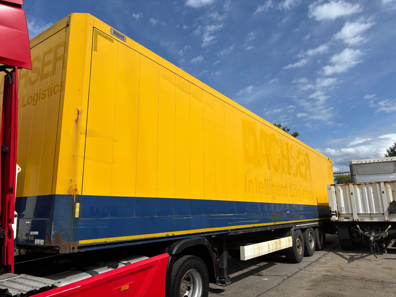 Krone SD Textilkoffer/Luft/Scheibe - Koffer Auflieger: das Bild 1 Krone SD Textilkoffer/Luft/Scheibe - Koffer Auflieger: das Bild 1