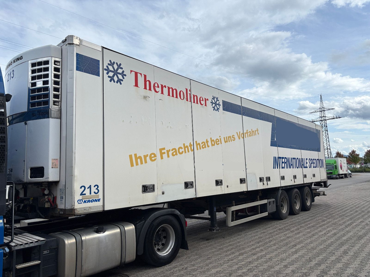 Krone Thermo King SL400 SEITENTÜREN - Kühlkoffer Auflieger: das Bild 1 Krone Thermo King SL400 SEITENTÜREN - Kühlkoffer Auflieger: das Bild 1