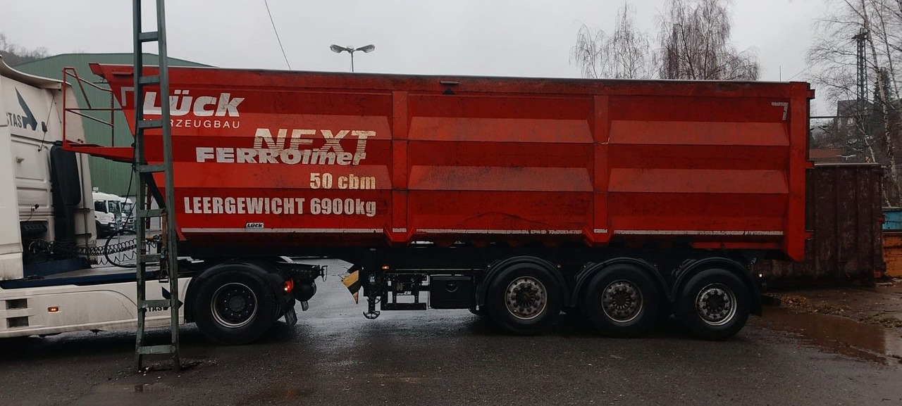 Lück 50 Kubik Stahl FerroStar 6870 KG - Kipper Auflieger: das Bild 2 Lück 50 Kubik Stahl FerroStar 6870 KG - Kipper Auflieger: das Bild 2