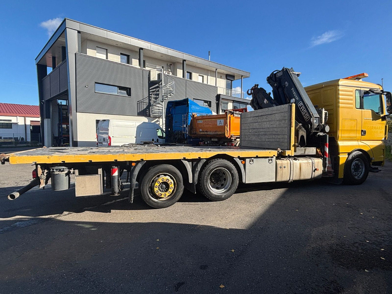 MAN TGX 26.440 FASSI F450XP Containeraufn./Lenkachse - Autokran: das Bild 2 MAN TGX 26.440 FASSI F450XP Containeraufn./Lenkachse - Autokran: das Bild 2