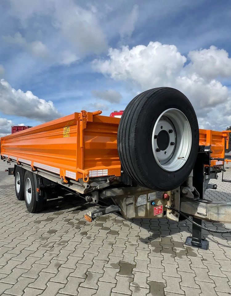 Humbaur Tandem | Wywrotka trójstronna | 9 990 kg DMC | 2013 | Zawieszenie resor | - Kipper Auflieger: das Bild 3 Humbaur Tandem | Wywrotka trójstronna | 9 990 kg DMC | 2013 | Zawieszenie resor | - Kipper Auflieger: das Bild 3