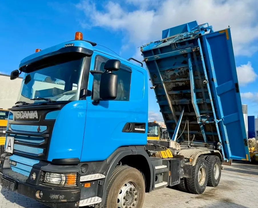 Scania G 480 6x4 |Wywrotka trójstronna Dautel | Bordmatik | Euro 5 | Retarder | Klima | Napęd na tylną oś - Kipper: das Bild 5 Scania G 480 6x4 |Wywrotka trójstronna Dautel | Bordmatik | Euro 5 | Retarder | Klima | Napęd na tylną oś - Kipper: das Bild 5