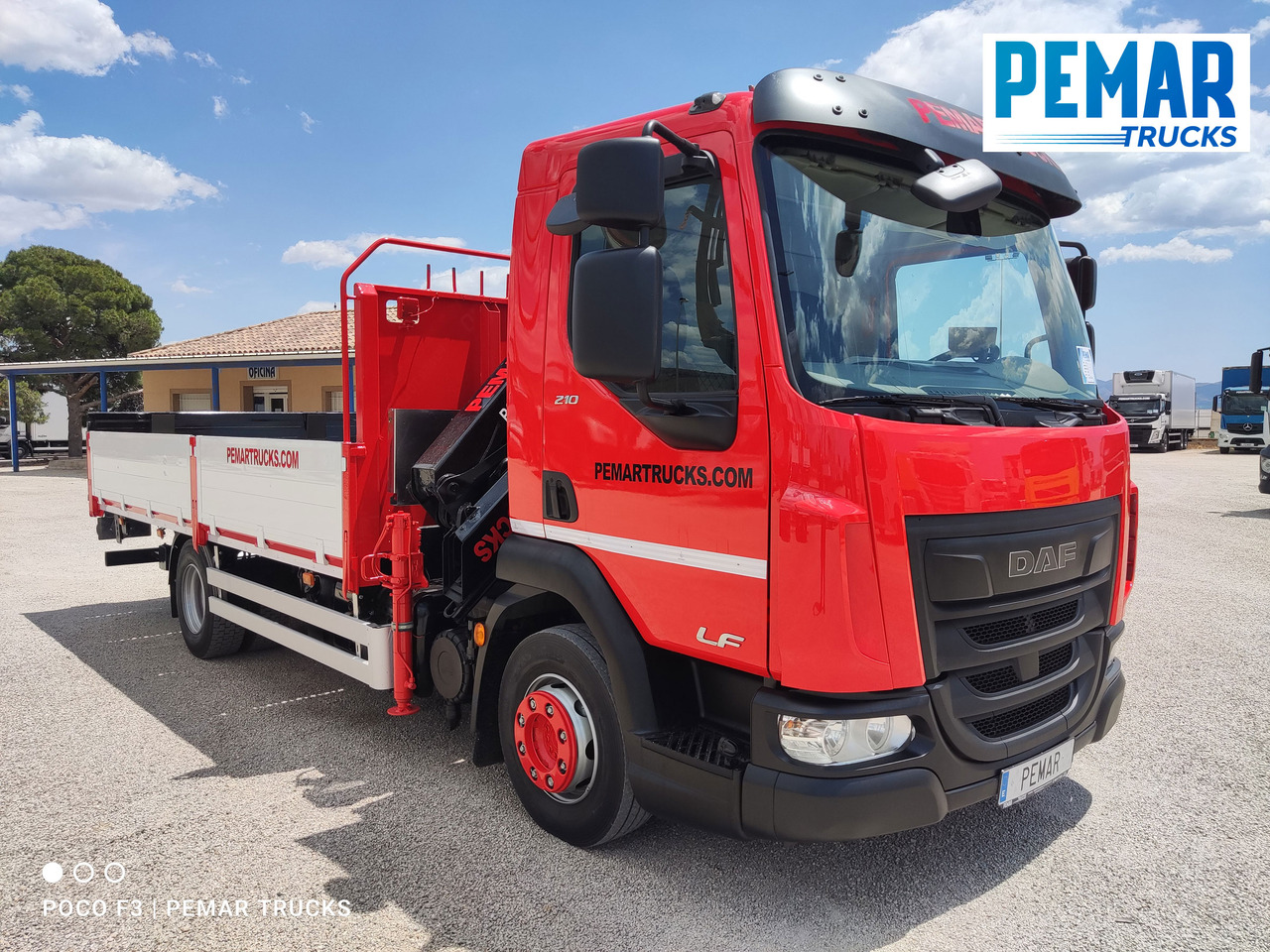 DAF LF 210 GRUA CAJA FIJA - Pritsche LKW, Autokran: das Bild 4 DAF LF 210 GRUA CAJA FIJA - Pritsche LKW, Autokran: das Bild 4