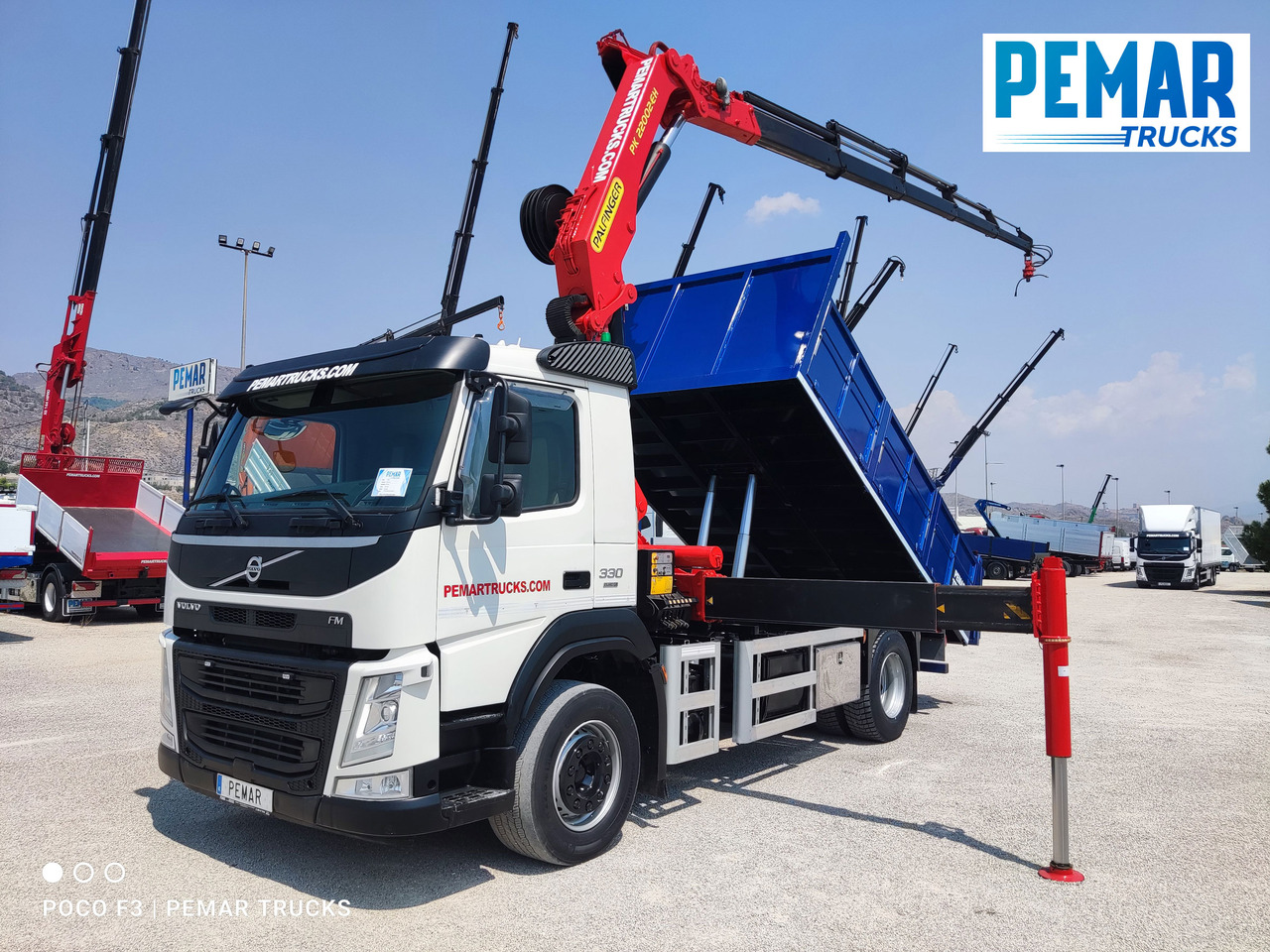 VOLVO FM 330 GRÚA BASCULANTE EURO 6 - LKW, Autokran: das Bild 1 VOLVO FM 330 GRÚA BASCULANTE EURO 6 - LKW, Autokran: das Bild 1