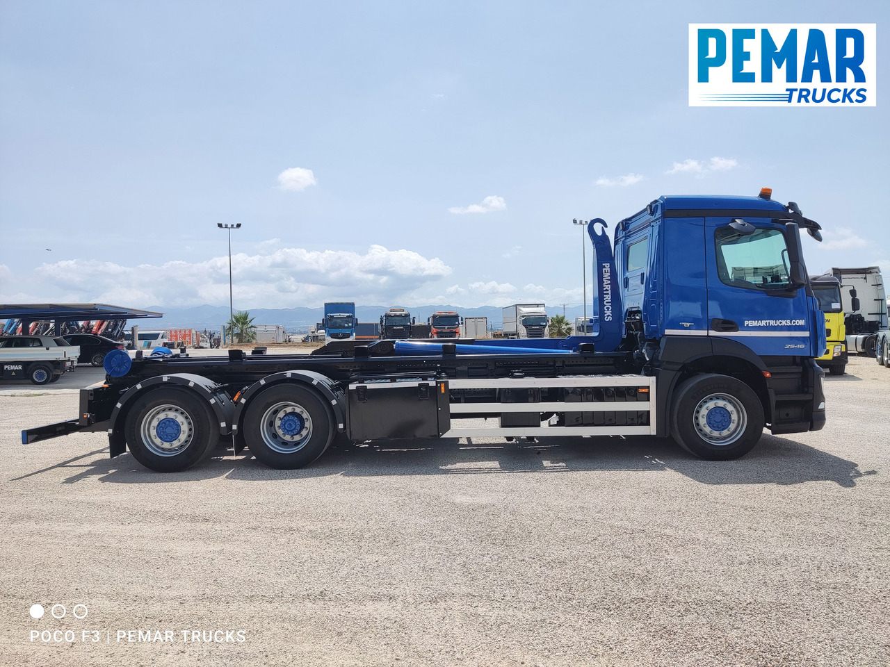 MERCEDES-BENZ ANTOS 2546 6X2 MULTILIFT - Containerwagen/ Wechselfahrgestell LKW: das Bild 5 MERCEDES-BENZ ANTOS 2546 6X2 MULTILIFT - Containerwagen/ Wechselfahrgestell LKW: das Bild 5