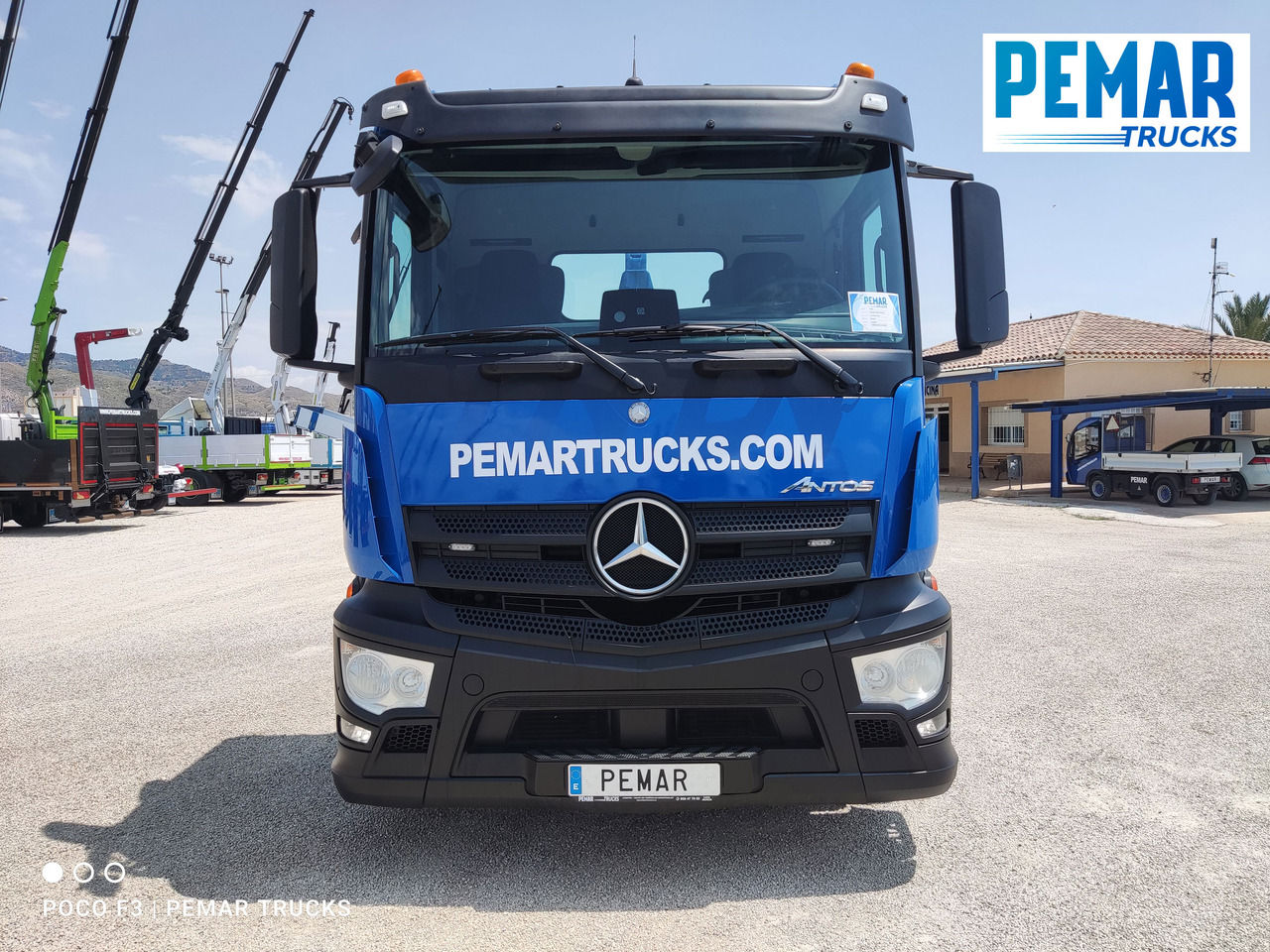 MERCEDES-BENZ ANTOS 2546 6X2 MULTILIFT - Containerwagen/ Wechselfahrgestell LKW: das Bild 3 MERCEDES-BENZ ANTOS 2546 6X2 MULTILIFT - Containerwagen/ Wechselfahrgestell LKW: das Bild 3