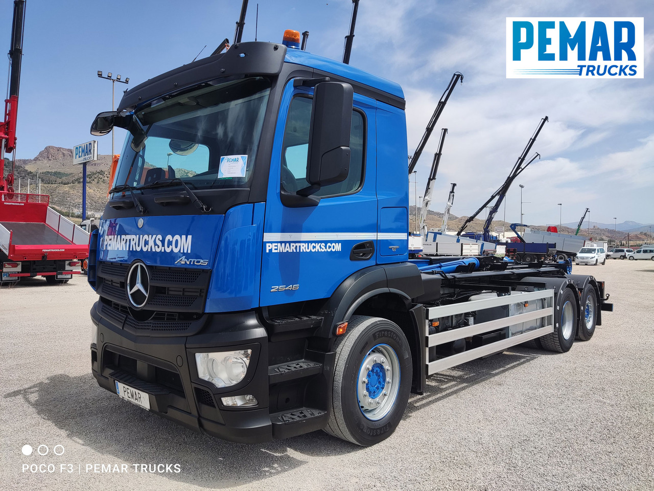 MERCEDES-BENZ ANTOS 2546 6X2 MULTILIFT - Containerwagen/ Wechselfahrgestell LKW: das Bild 2 MERCEDES-BENZ ANTOS 2546 6X2 MULTILIFT - Containerwagen/ Wechselfahrgestell LKW: das Bild 2