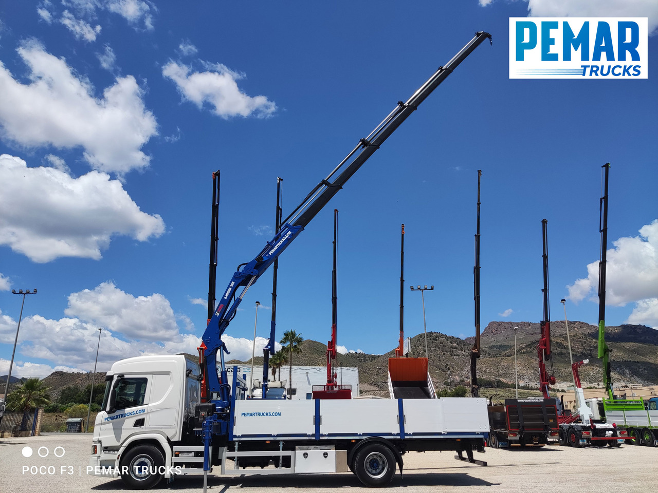 SCANIA P 370 GRUA CAJA FIJA 18T - Autokran: das Bild 5 SCANIA P 370 GRUA CAJA FIJA 18T - Autokran: das Bild 5