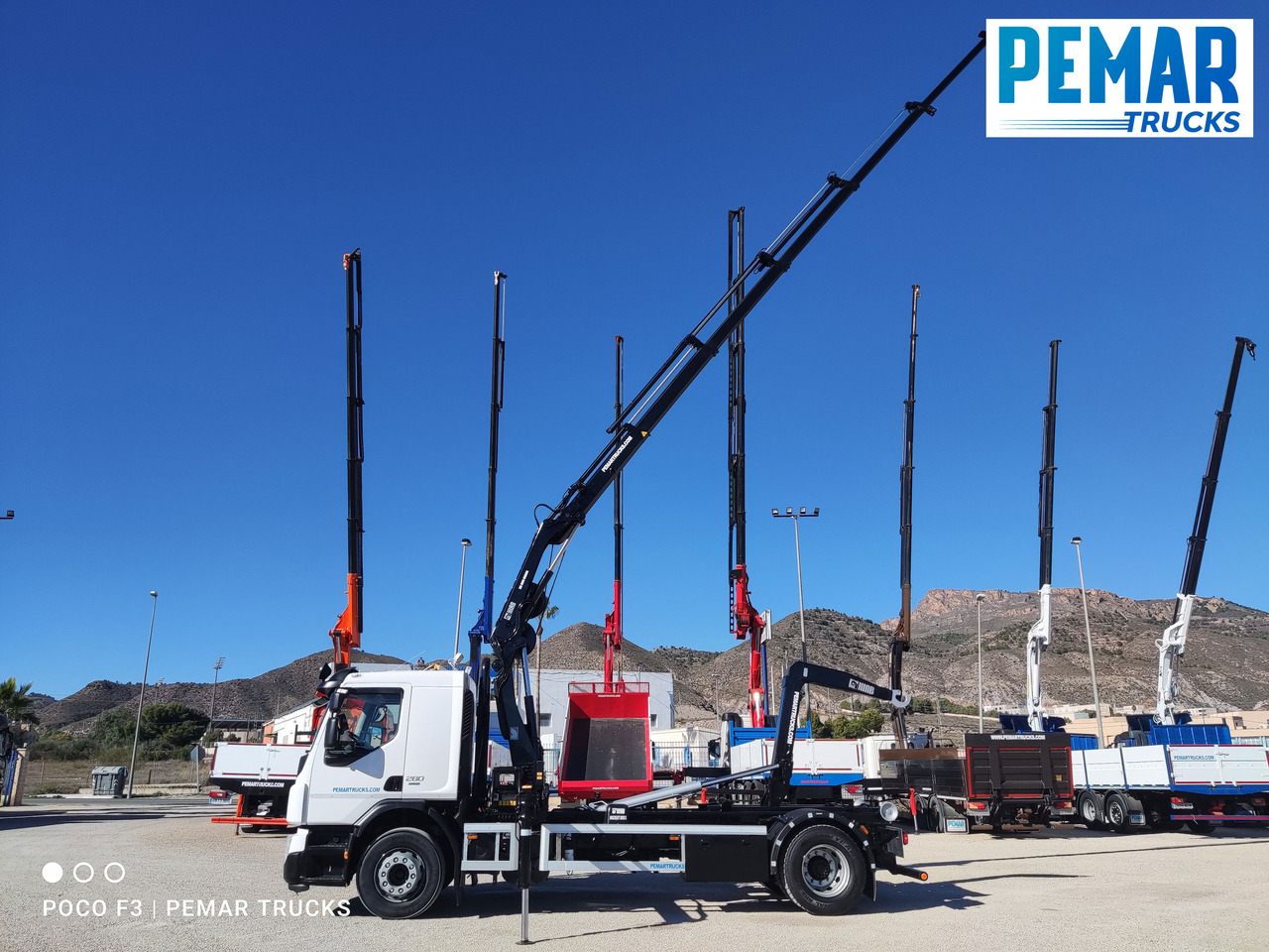 VOLVO FE 280 GRUA MULTILIFT 18T EURO 6 - Kipper, Autokran: das Bild 5 VOLVO FE 280 GRUA MULTILIFT 18T EURO 6 - Kipper, Autokran: das Bild 5