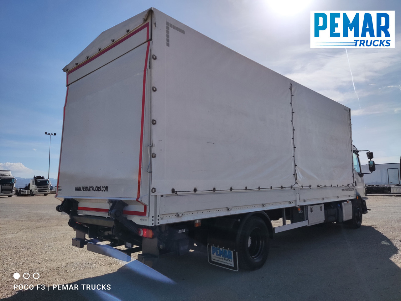 VOLVO FL 250 SEMITAUTLINER 16T - Plane LKW: das Bild 5 VOLVO FL 250 SEMITAUTLINER 16T - Plane LKW: das Bild 5