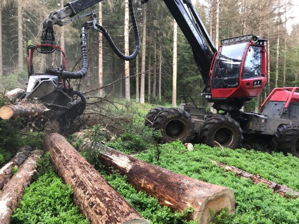 Komatsu 931XC - Harvester: das Bild 5 Komatsu 931XC - Harvester: das Bild 5