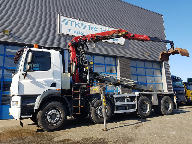 Ginaf X 4241 S 8x4 NCH Z-Crane Epsilon Palfinger Q170Z88 - Seil Abrollkipper, Autokran: das Bild 1 Ginaf X 4241 S 8x4 NCH Z-Crane Epsilon Palfinger Q170Z88 - Seil Abrollkipper, Autokran: das Bild 1