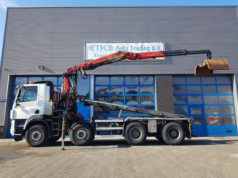 Ginaf X 4241 S 8x4 NCH Z-Crane Epsilon Palfinger Q170Z88 - Seil Abrollkipper, Autokran: das Bild 3 Ginaf X 4241 S 8x4 NCH Z-Crane Epsilon Palfinger Q170Z88 - Seil Abrollkipper, Autokran: das Bild 3