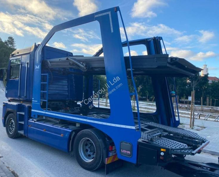 Renault Magnum 480 DXI - Autotransporter LKW, Autotransporter Auflieger: das Bild 5 Renault Magnum 480 DXI - Autotransporter LKW, Autotransporter Auflieger: das Bild 5