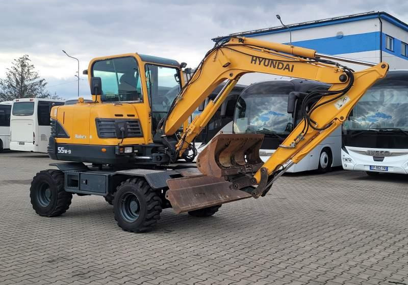 Hyundai ROBEX 55W-9 EXCAVATOR / SPROWADZONY Z FRANCJI - Mobilbagger: das Bild 1 Hyundai ROBEX 55W-9 EXCAVATOR / SPROWADZONY Z FRANCJI - Mobilbagger: das Bild 1