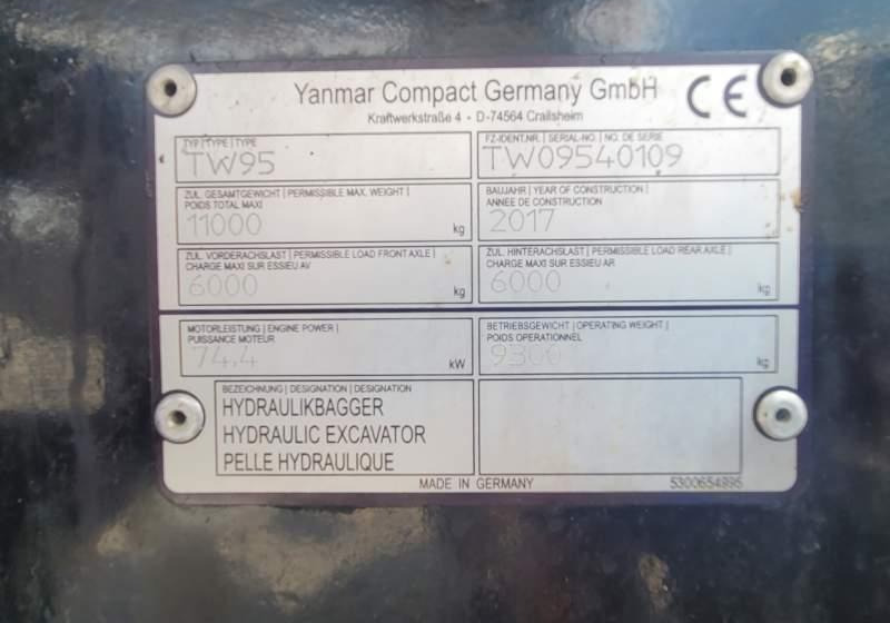 Schaeff TW95 / SPROWADZONA Z FRANCJI/ 6 500 MTH - Mobilbagger: das Bild 2 Schaeff TW95 / SPROWADZONA Z FRANCJI/ 6 500 MTH - Mobilbagger: das Bild 2