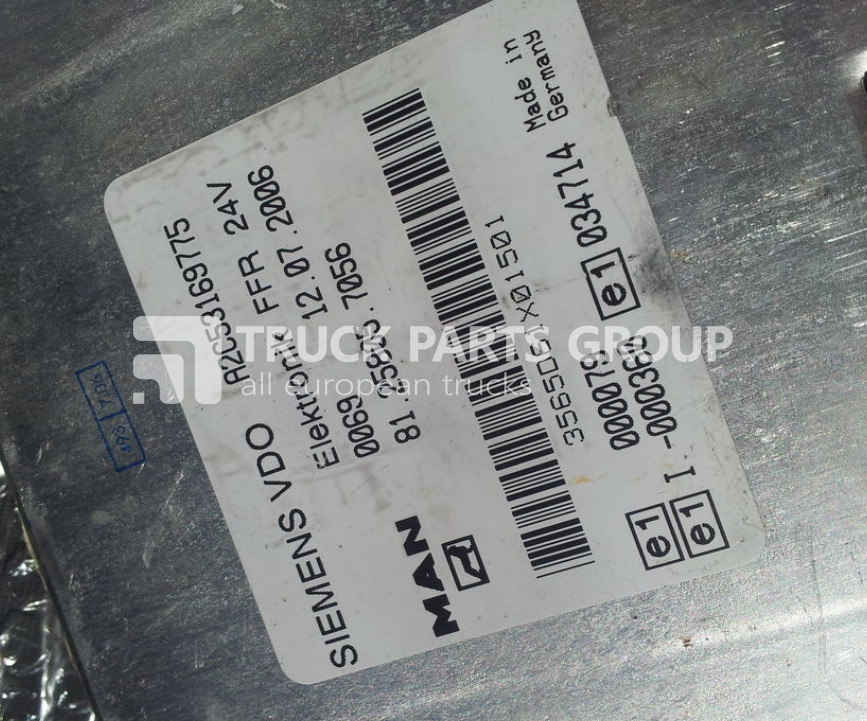 MAN TGA, TGX, TGS ignition set, ALL SET, plug and play, ECU (engine control unit - Steuergerät für LKW: das Bild 2 MAN TGA, TGX, TGS ignition set, ALL SET, plug and play, ECU (engine control unit - Steuergerät für LKW: das Bild 2