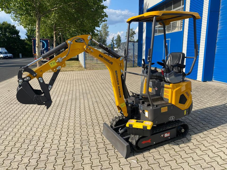 Minibagger BK1000JS *HERBSTAKTION*INKL.19% MWST*BERGER KRAUS*JOYSTICK*SOFORT!* - Minibagger: das Bild 1 Minibagger BK1000JS *HERBSTAKTION*INKL.19% MWST*BERGER KRAUS*JOYSTICK*SOFORT!* - Minibagger: das Bild 1