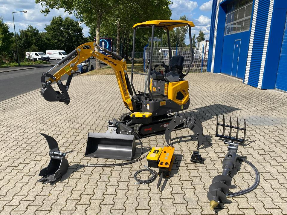 Minibagger BK1000JS inkl. großem Zubehörpaket *HERBSTAKTION*INKL.19% MWST*BERGER KRAUS*SOFORT!* - Minibagger: das Bild 2 Minibagger BK1000JS inkl. großem Zubehörpaket *HERBSTAKTION*INKL.19% MWST*BERGER KRAUS*SOFORT!* - Minibagger: das Bild 2