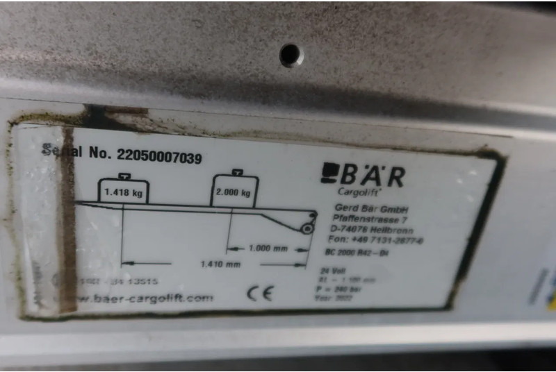 Kühlkoffer LKW Volvo FE Volvo FE 280 4x2 Carrier Supra 1250 Koel/Vries+ BAR klep 2000 kg 2 Stuks in Voorraad: das Bild 12 Kühlkoffer LKW Volvo FE Volvo FE 280 4x2 Carrier Supra 1250 Koel/Vries+ BAR klep 2000 kg 2 Stuks in Voorraad: das Bild 12