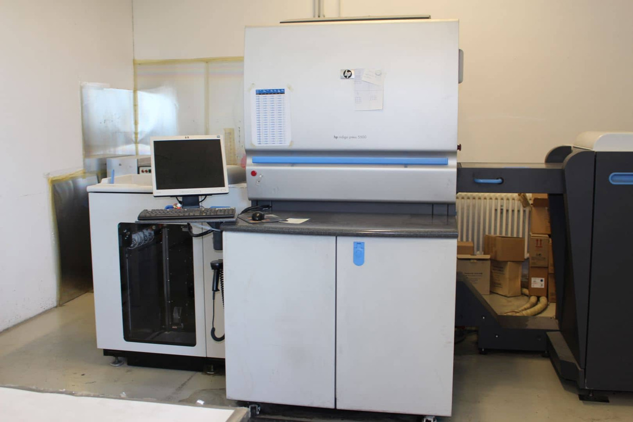 HP Indigo 5500 - Digitaldruckmaschine: das Bild 2 HP Indigo 5500 - Digitaldruckmaschine: das Bild 2