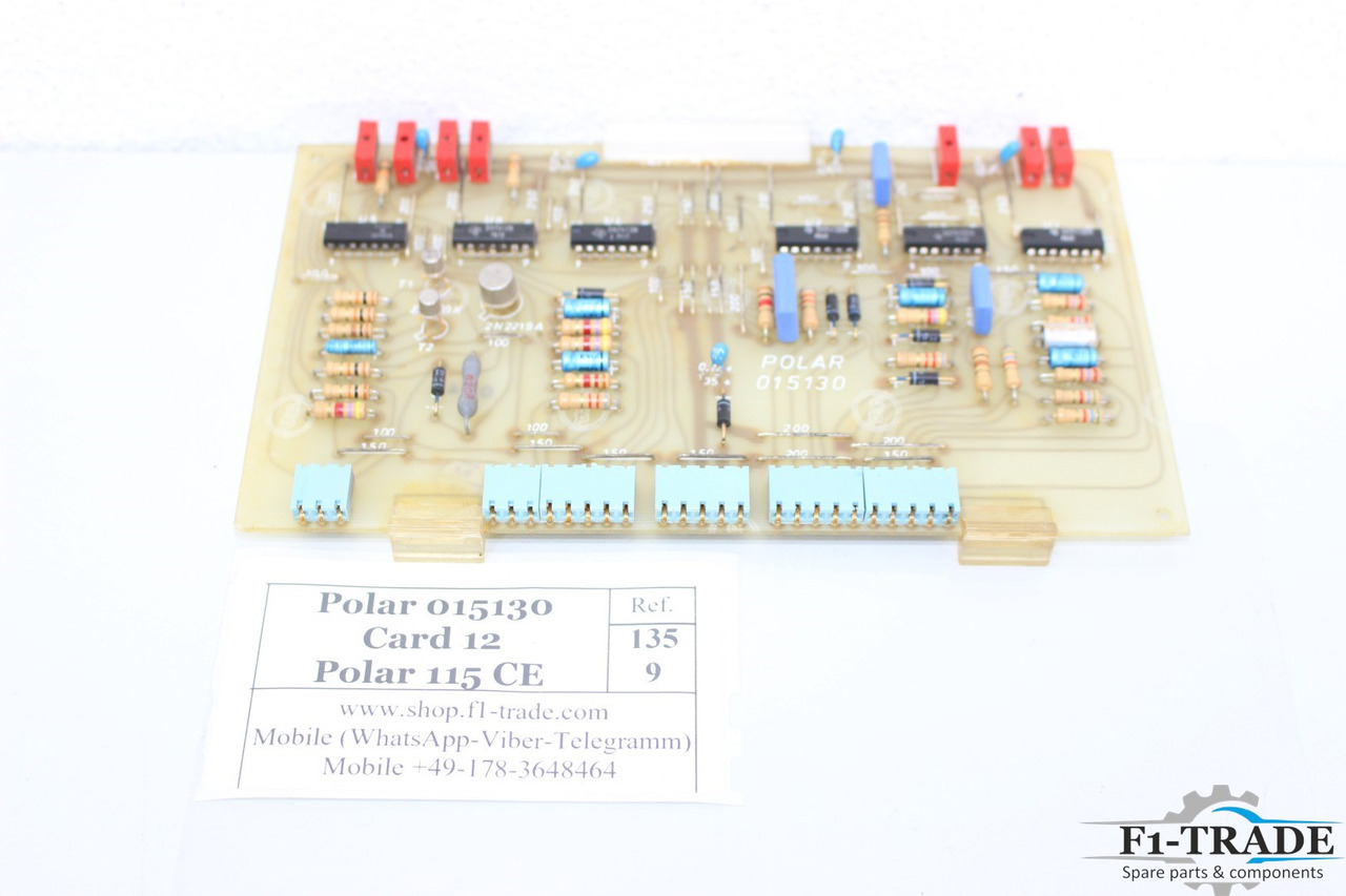 Polar 115 CE - Papierschneidemaschine: das Bild 3 Polar 115 CE - Papierschneidemaschine: das Bild 3