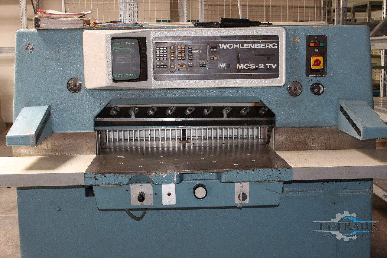 Wohlenberg 92 MCS-TV - Papierschneidemaschine: das Bild 2 Wohlenberg 92 MCS-TV - Papierschneidemaschine: das Bild 2