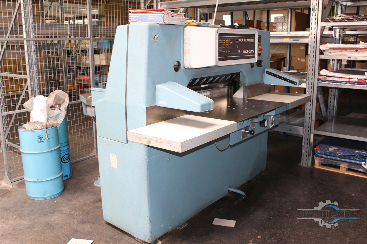 Wohlenberg 92 MCS-TV - Papierschneidemaschine: das Bild 3 Wohlenberg 92 MCS-TV - Papierschneidemaschine: das Bild 3