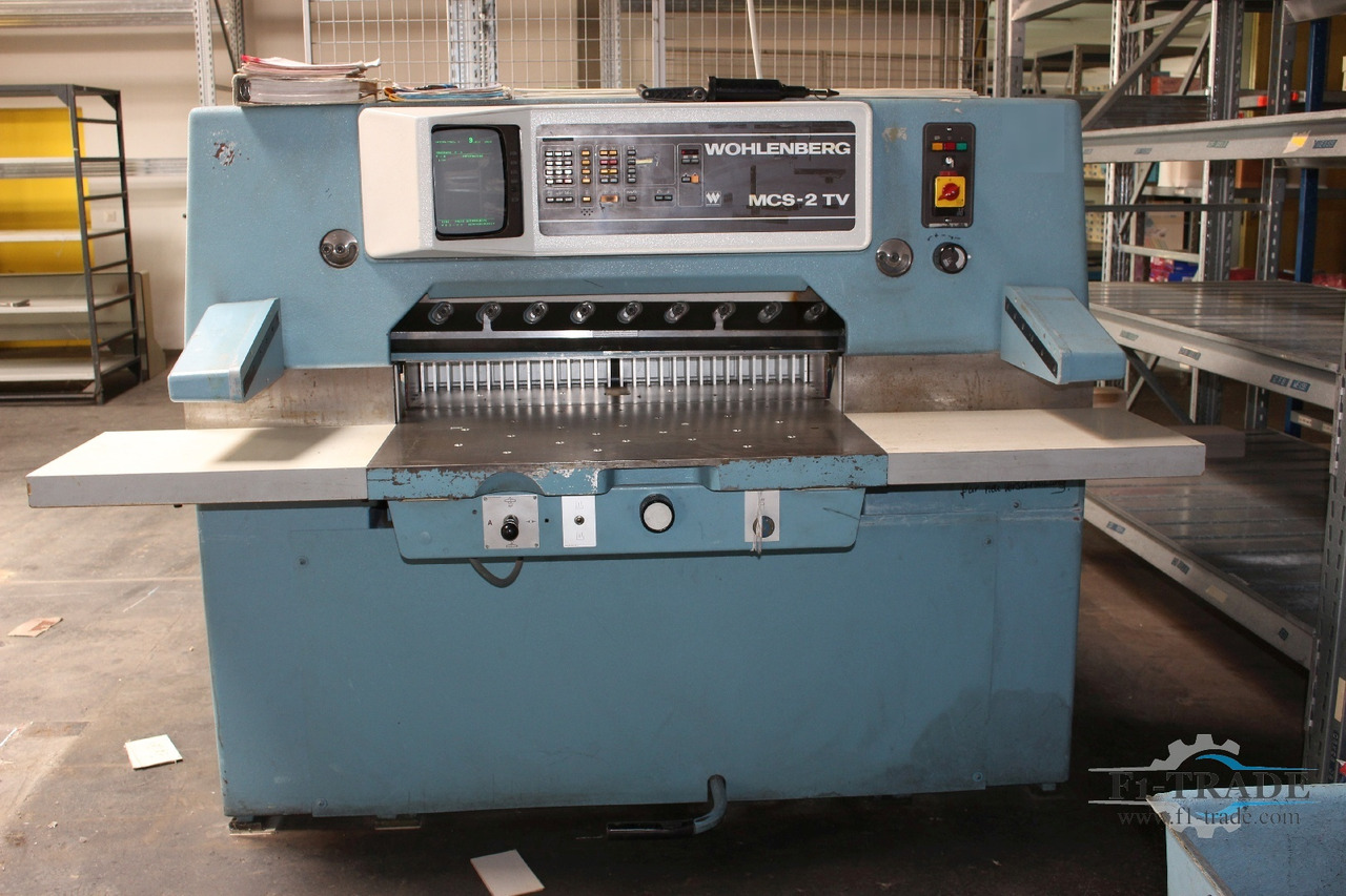 Wohlenberg 92 MCS-TV - Papierschneidemaschine: das Bild 1 Wohlenberg 92 MCS-TV - Papierschneidemaschine: das Bild 1