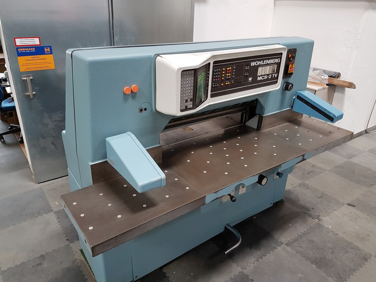 Wohlenberg 92 MCS2-TV - Papierschneidemaschine: das Bild 3 Wohlenberg 92 MCS2-TV - Papierschneidemaschine: das Bild 3