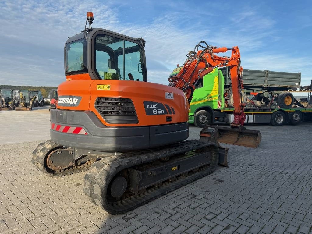 Doosan DX 85 R - Minibagger: das Bild 5 Doosan DX 85 R - Minibagger: das Bild 5