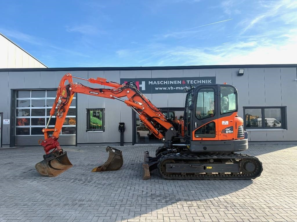Doosan DX 85 R - Minibagger: das Bild 2 Doosan DX 85 R - Minibagger: das Bild 2