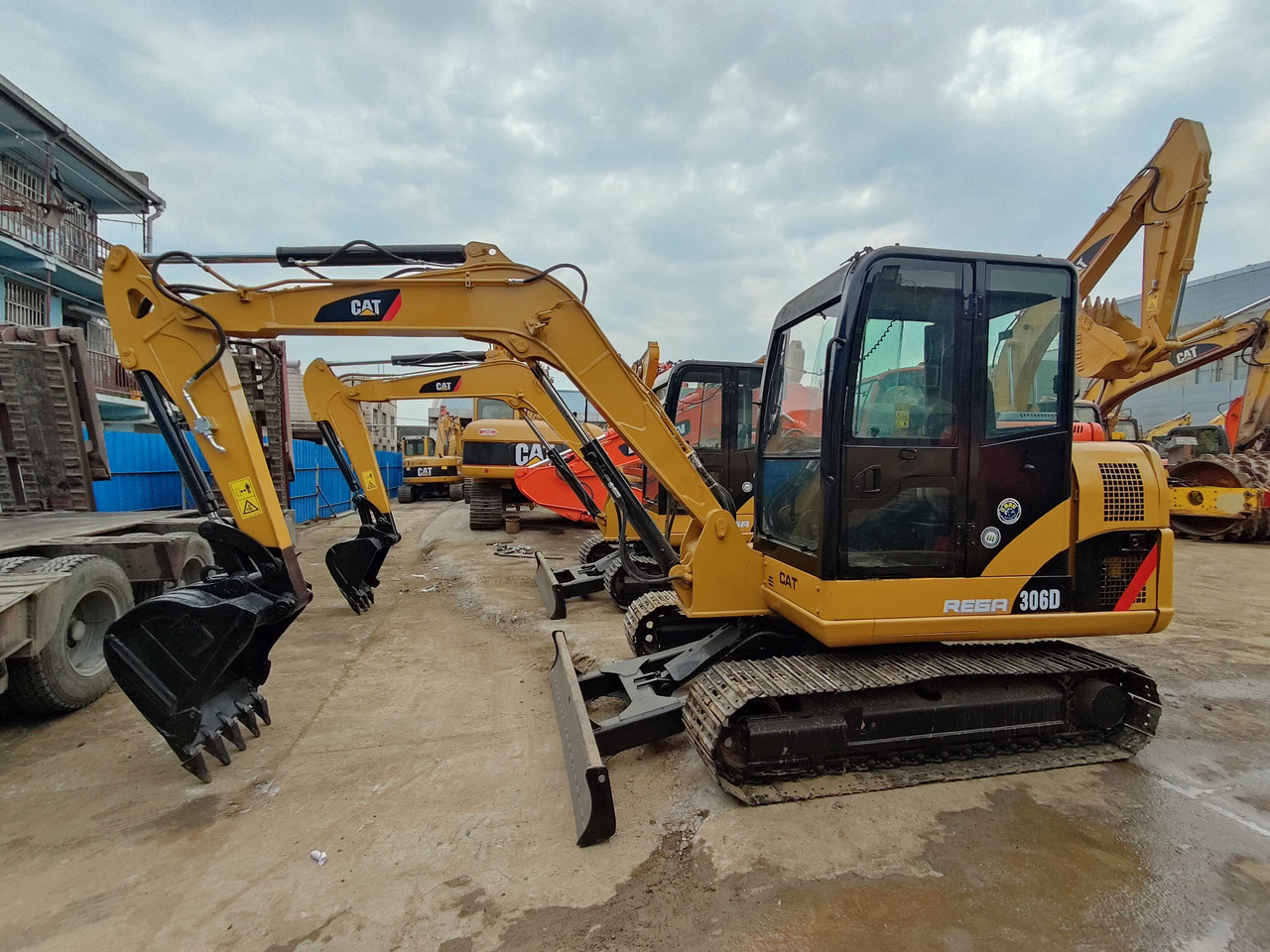 Used Mini cat 306 excavator 6tons excavator on sale - Kettenbagger: das Bild 3 Used Mini cat 306 excavator 6tons excavator on sale - Kettenbagger: das Bild 3