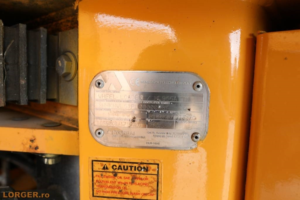 Radlader Hyundai HL 955 A: das Bild 16