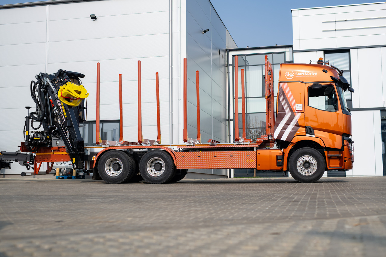 RENAULT TRUCKS C P6X4 Zabudowa do transportu drewna / Timber transport truck / Holztransportwagen/Camion de transport lemn - Holztransporter, Elektro-LKW: das Bild 1 RENAULT TRUCKS C P6X4 Zabudowa do transportu drewna / Timber transport truck / Holztransportwagen/Camion de transport lemn - Holztransporter, Elektro-LKW: das Bild 1